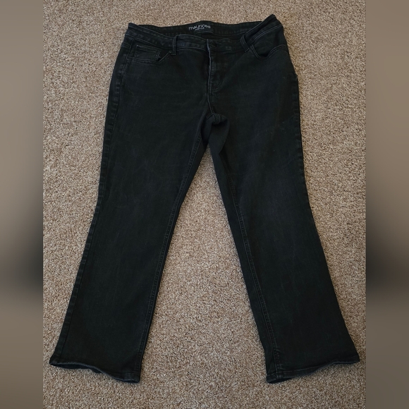Maurices Denim - Maurices Black Straight Leg Jeans. 16w
